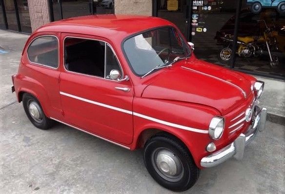 1964 Fiat CALIFORNIA 600 SUICIDE DOOR