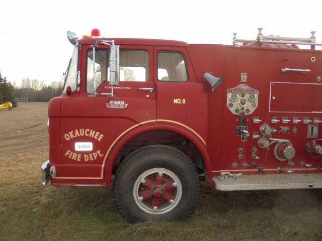 1964 Ford C1000 Super Duty Fire Truck For Sale Photos Technical Specifications Description