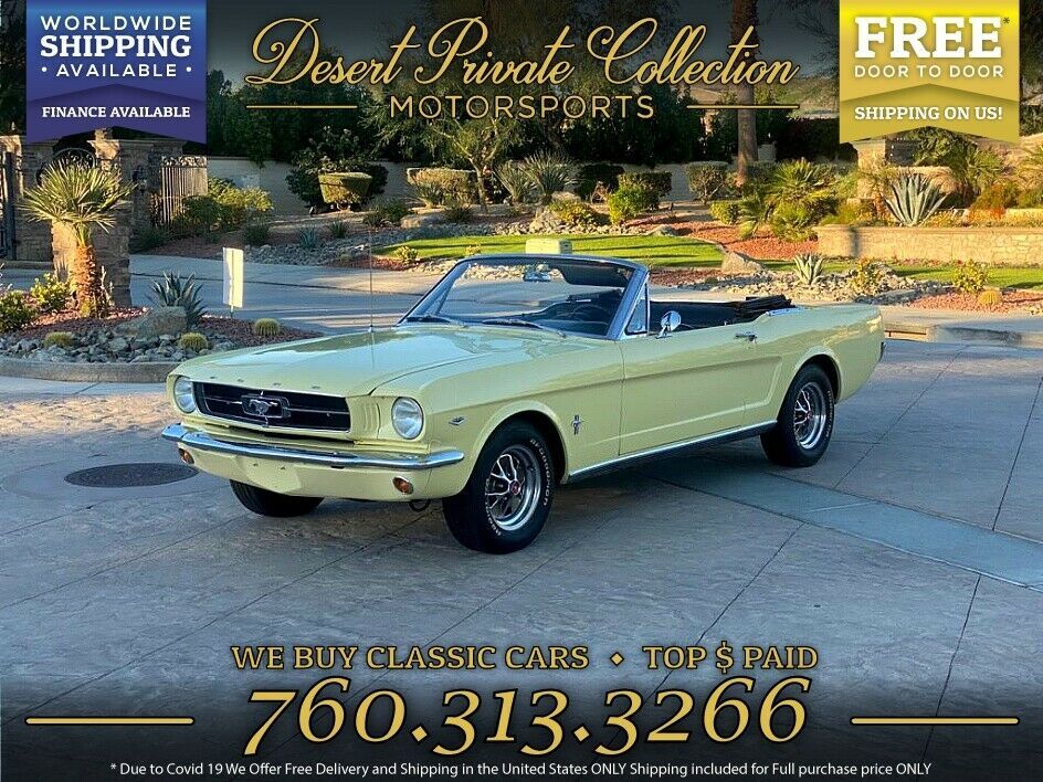 1964 Ford Mustang Convertible D Code v8 260 1964.5 *Rare*