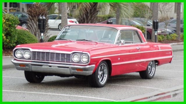 1964 Chevrolet Impala ORIGINAL RED ON RED SOUTHERN RUST FREE CAR-