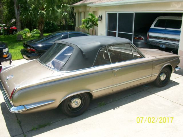 1964 Plymouth Valiant convertible. Signet 200