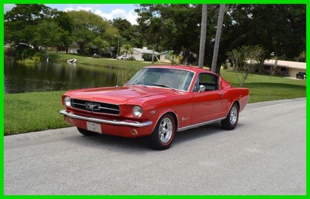 1965 Ford Mustang 1965 Ford Mustang Fastback 2+2 289 v8 4-Speed