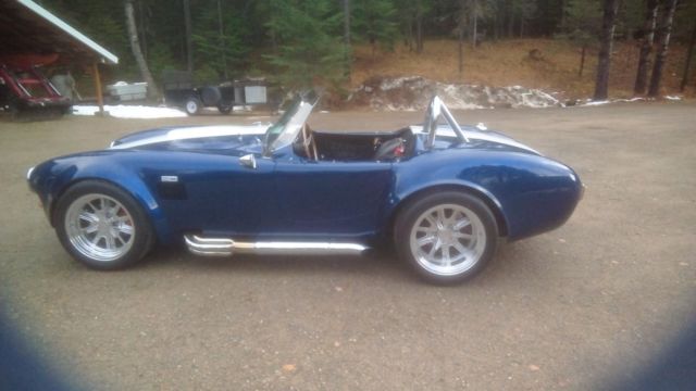 1965 Shelby Cobra Blue W/ White stripes