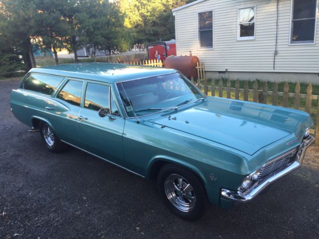 1965 Chevrolet Impala 1965 CHEVY BISCAYNE WAGON NR 283 AUTO GREAT DRIVER