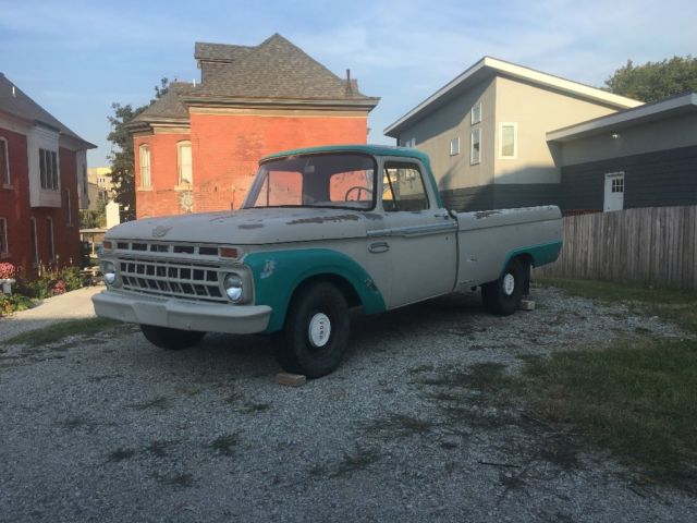 1965 Ford F-100 Chrome trim & Bumpers included