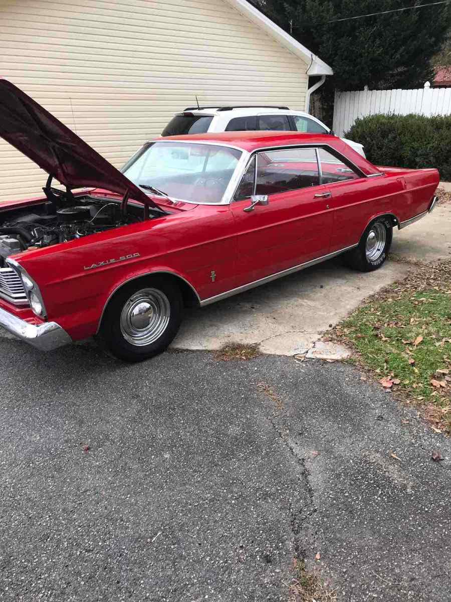 1965 Ford Galaxie 500 red