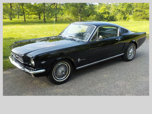 1965 Ford Mustang *NO RESERVE** 2+2 Fastback 4-Speed