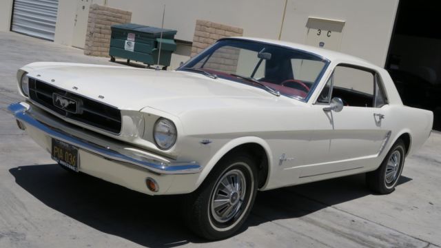 1965 Ford Mustang 289 4 SPEED C CODE SAN JOSE CAR! P/S ! 1 OWNER!!!