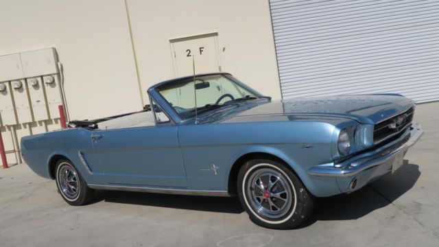 1965 Ford Mustang 289 C CODE CONVERTIBLE! P/S! NEW PAINT! PWR TOP!