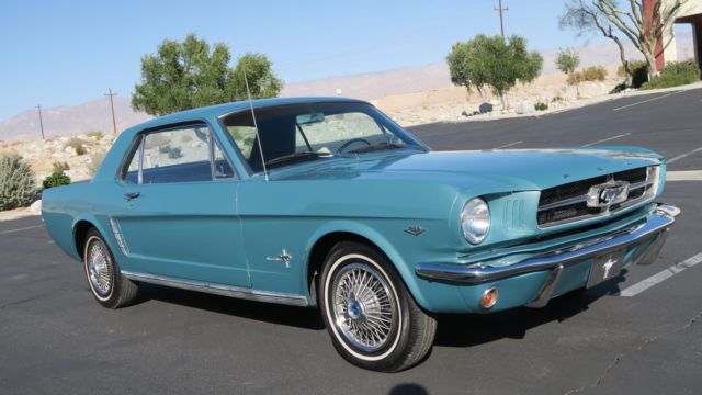 1965 Ford Mustang 289 V8 A CODE SAN JOSE CAR! AC!P/S! POWER BRAKES!