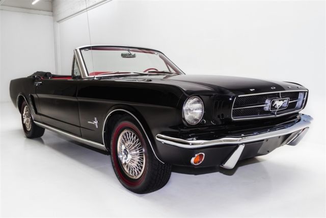 1965 Ford Mustang Black Convertible 289 Auto  (WINTER CLEARANCE SALE