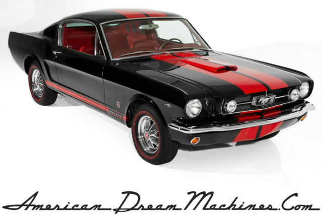 1965 Ford Mustang Black/Red 289 Auto, PS, PB