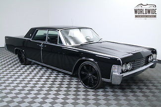 1965 Lincoln Continental SUICIDE DOORS. BLACK. RESTORED AND CUSTOM