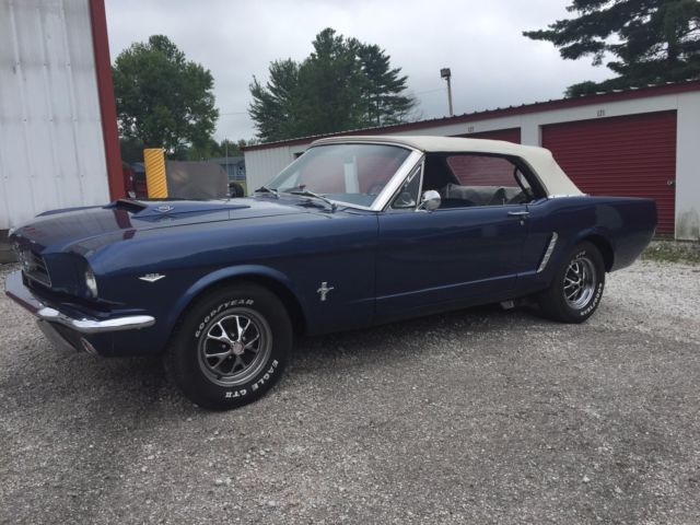 1965 Ford Mustang convertible 289 automatic