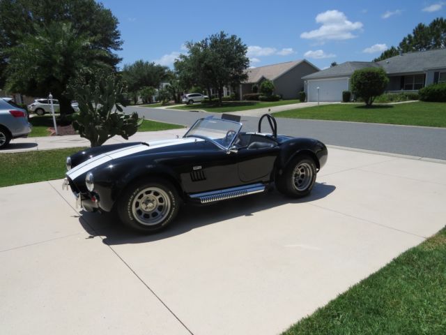 1965 Shelby Cobra Black, White Stripe