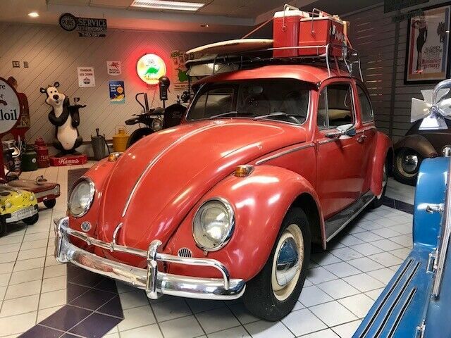 1965 Volkswagen Beetle - Classic HD VIDEO Daily Driver, luggage rack, visor!