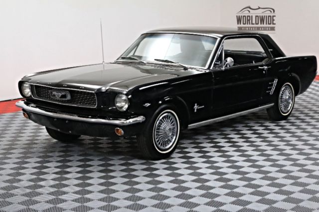 1966 Ford Mustang COUPE 302 V8 WITH 5-SPEED MANUAL PS PB
