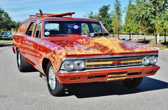 1966 Chevrolet Chevelle Hotrod 1 of a Kind Supercharged Drives Amazing!