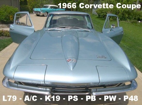 1966 Chevrolet Corvette L79 Coupe w/ Air Conditioning