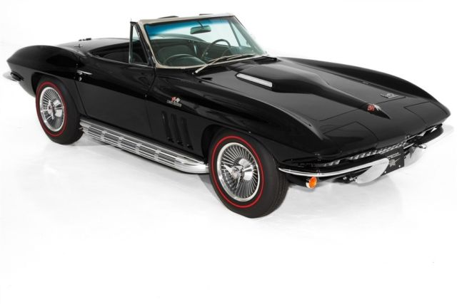 1966 Chevrolet Corvette Triple Black, #'s Matching 427/425hp,
