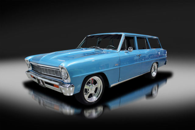 1966 Chevrolet Nova Wagon Custom. New Build. Beautiful. Must See. WOW!