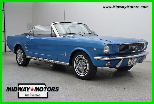 1966 Ford Mustang Convertible, Leather, Automatic