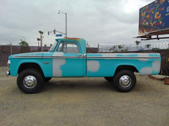 1966 Dodge Power Wagon Camper Special