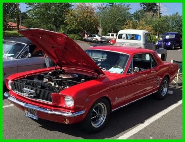 1966 Ford Mustang 2-Door Restored 289ci V8, 5-Speed Manual Transmiss