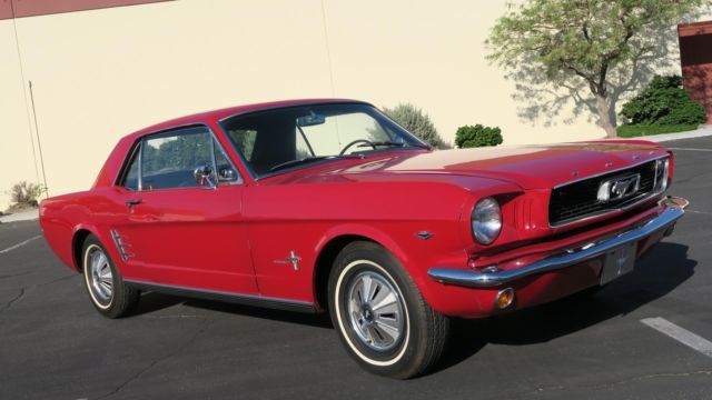 1966 Ford Mustang 289 V8 C CODE RESTORED! POWER STEERING!