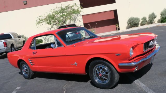 1966 Ford Mustang 289 V8 SAN JOSE CAR! P/S! NEW PAINT AND INTERIOR!