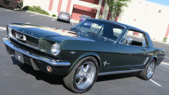 1966 Ford Mustang C CODE 289 V8! PONY SEATS! RESTORED! IVY GREEN!