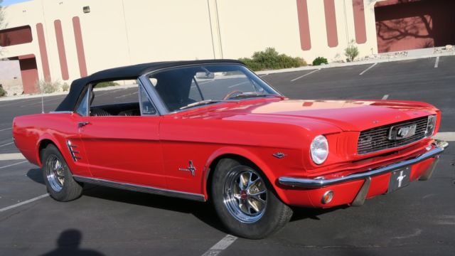 1966 Ford Mustang CONVERTIBLE 289 V8 C CODE! JUST RESTORED! NEW PAIN