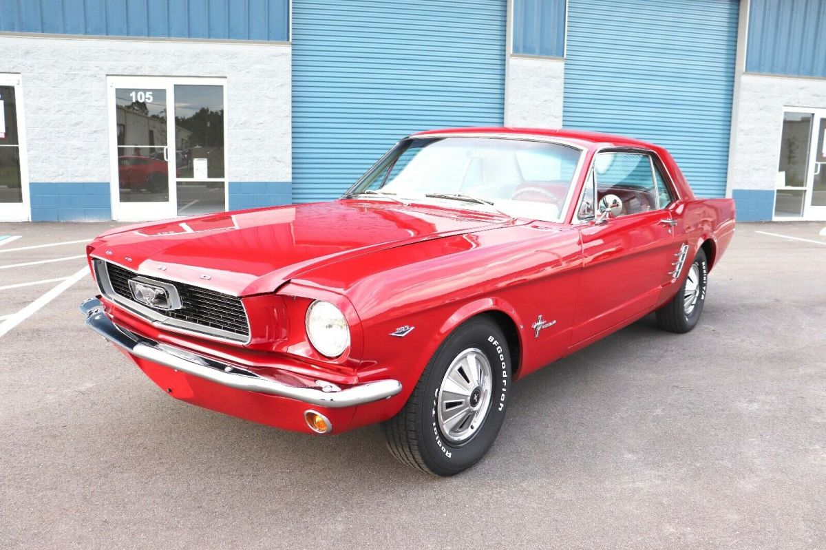 1966 Ford Mustang 289 C-Code Coupe V8 Must See 
