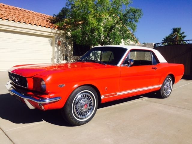 1966 Ford Mustang Deluxe model
