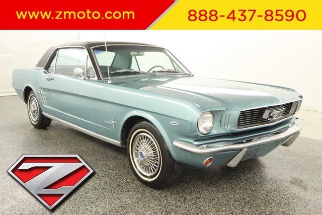 1966 Ford Mustang Local Trade, Leather, Classic, Light Blue Exterior