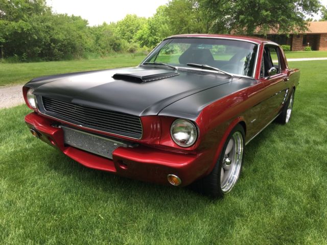1966 Ford Mustang Pro Touring Coupe 2004 Roush Cobra Terminator engine