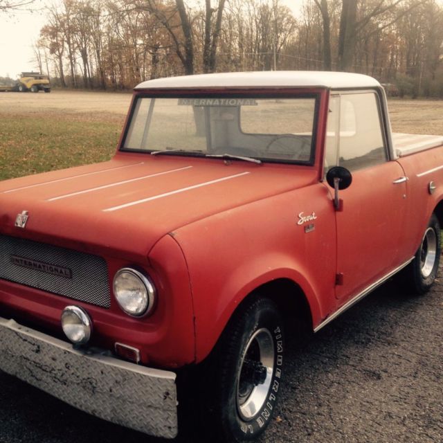 1966 International Harvester Scout II 800 AWD *RARE REMOVABLE TOP