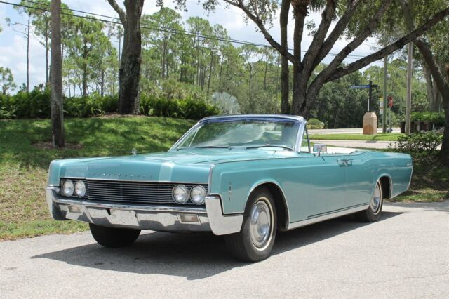 1966 Lincoln Continental 4 Door Convertible  Nicely restored South Florida