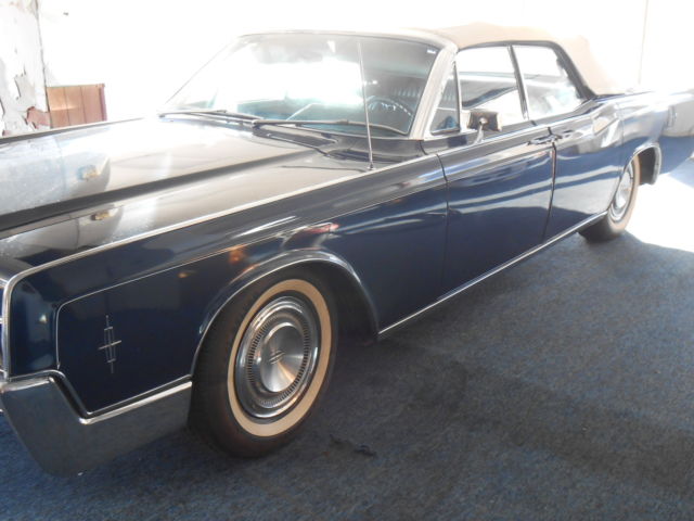 1966 Lincoln Continental NAVY BLUE
