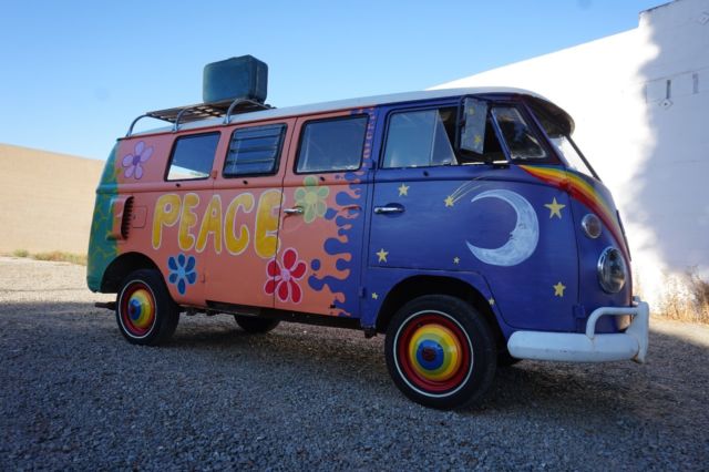 1966 Volkswagen VW Hippie Bus Van 