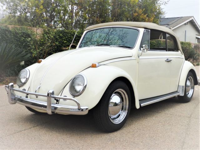 1966 Volkswagen Beetle - Classic VW BUG CONVERTIBLE