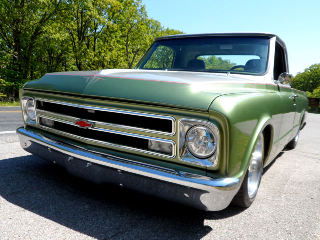 1967 Chevrolet C-10 SHORTBED C-10 WITH AIR RIDE, DISC BRAKES AND PS