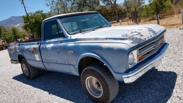 1967 Chevrolet C-10 K10 4X4 350 V8 4 SPEED! CLEAN BODY AND FRAME! P/S!