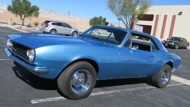 1967 Chevrolet Camaro 350 V8 AC! P/S! NEW MARINA BLUE PAINT! CLEAN CAR!
