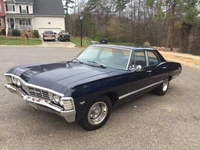 1967 Chevy Impala 4 door for sale: photos, technical specifications