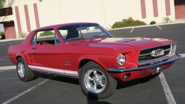 1967 Ford Mustang 289 V8 C CODE! P/S OPTION! NICE PAINT & INTERIOR!