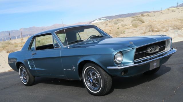 1967 Ford Mustang 289 V8 C CODE! SAN JOSE CAR! P/S! CALIFORNIA CAR!