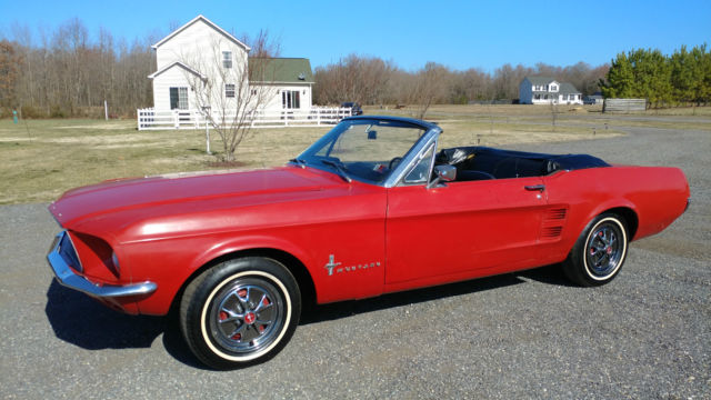 1967 Ford Mustang CONVERTIBLE 289