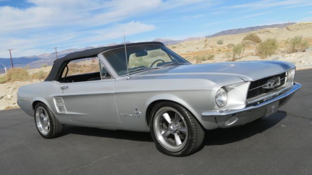 1967 Ford Mustang CONVERTIBLE 289 V8 C CODE SAN JOSE BUILT CAR! DISC
