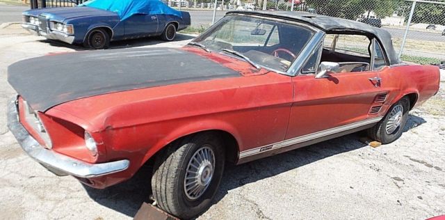 1967 Ford Mustang GT Convertible  390 4 SPEED